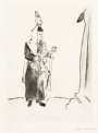 Marc Chagall: Der Rabbi (Mein Leben) - Signed Print