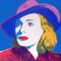 Andy Warhol: Ingrid Bergman With Hat (F. & S. II.315) - Signed Print