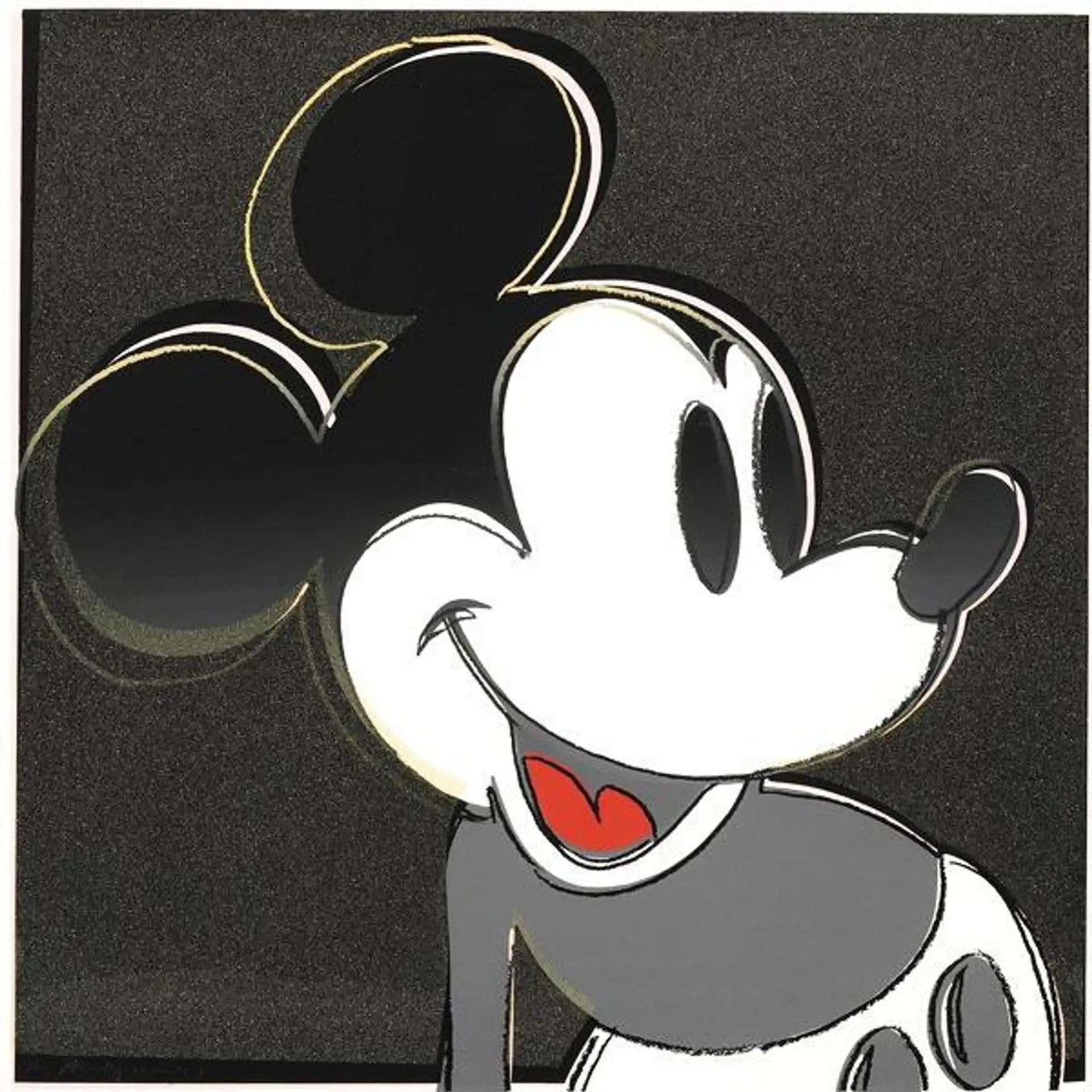 Mickey Mouse (F. & S. II.265) by Andy Warhol