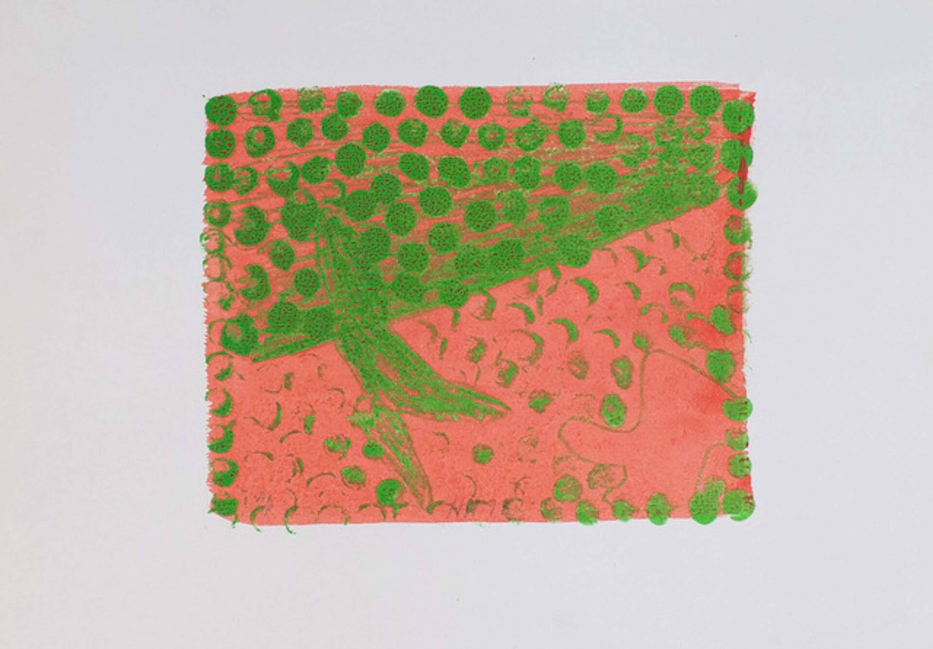 Green Chateau III - Signed Print by Howard Hodgkin 1978 - MyArtBroker