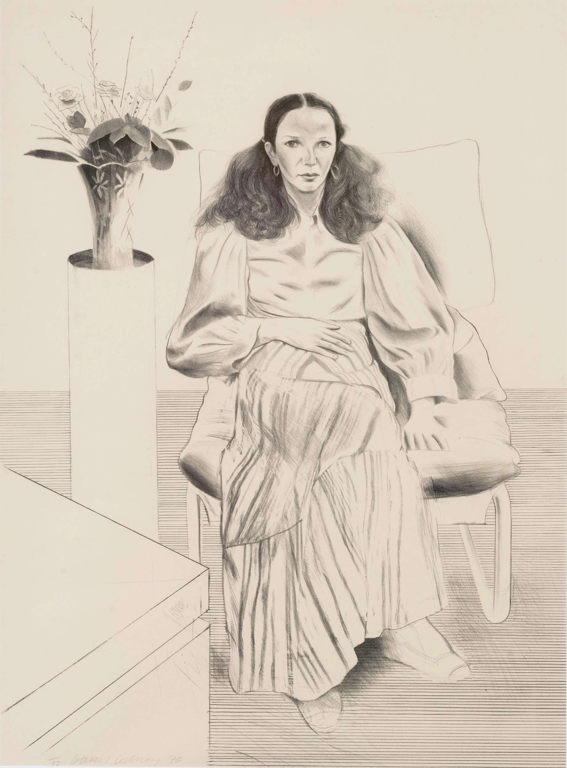 Brooke Hopper - Signed Print by David Hockney 1976 - MyArtBroker