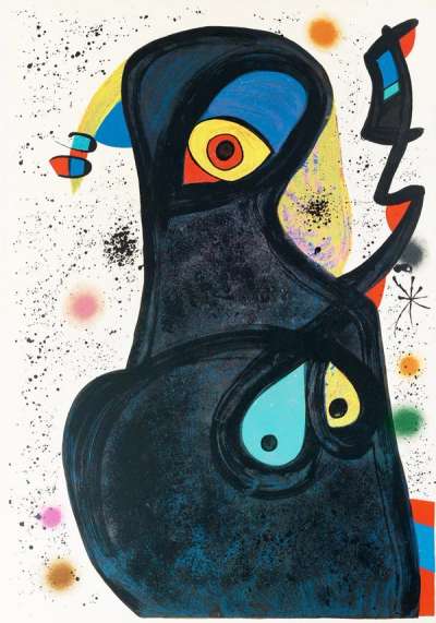 Vladimir - Signed Print by Joan Miró 1975 - MyArtBroker