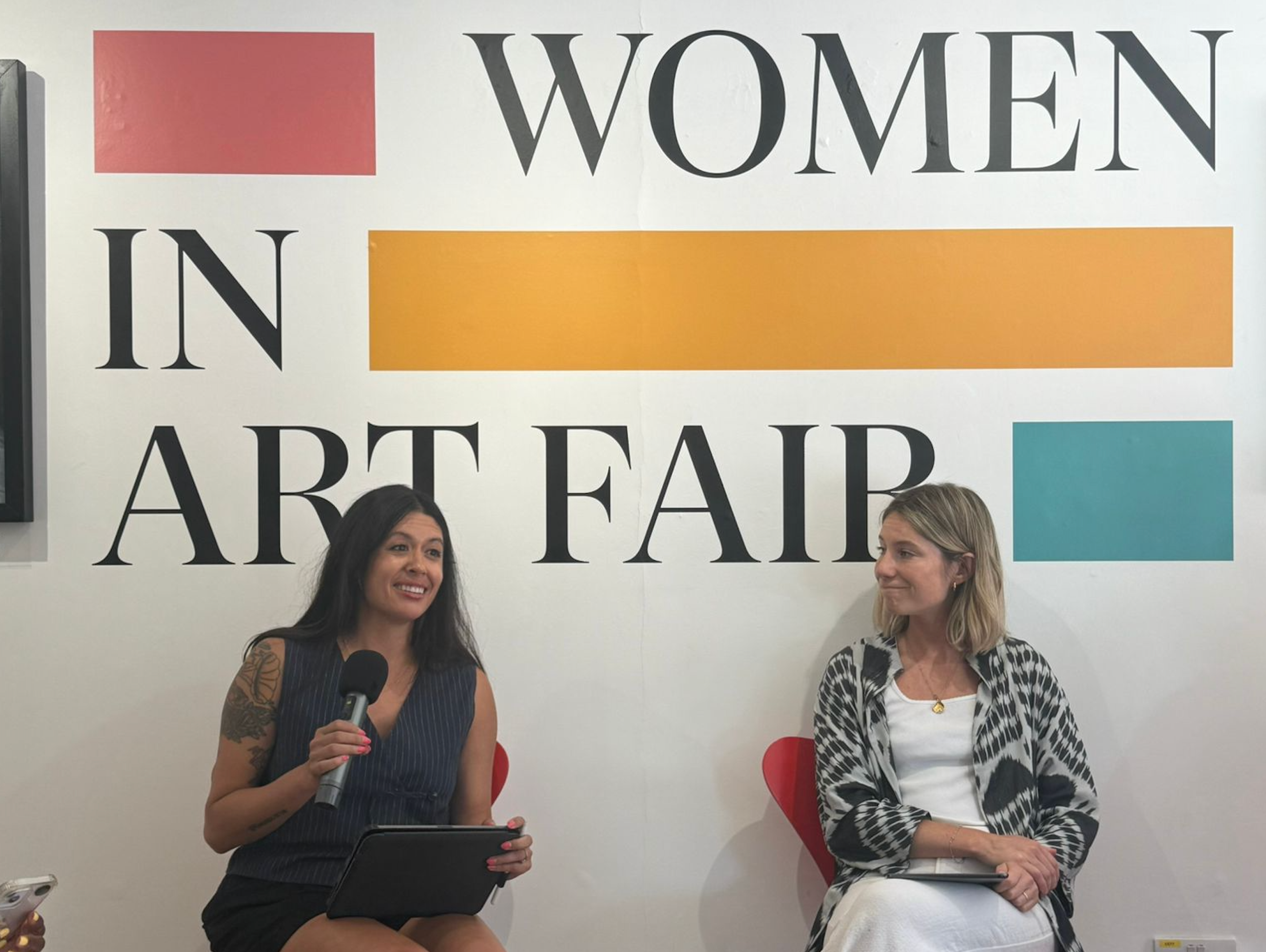 Sheena Carrington speaking at WIAF