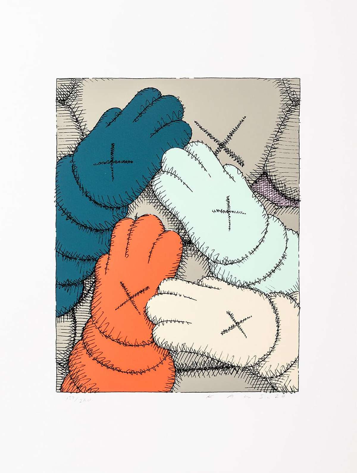 KAWS Urge 7 (Signed Print) 2020