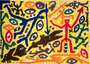 A. R. Penck: Jagd - Signed Print