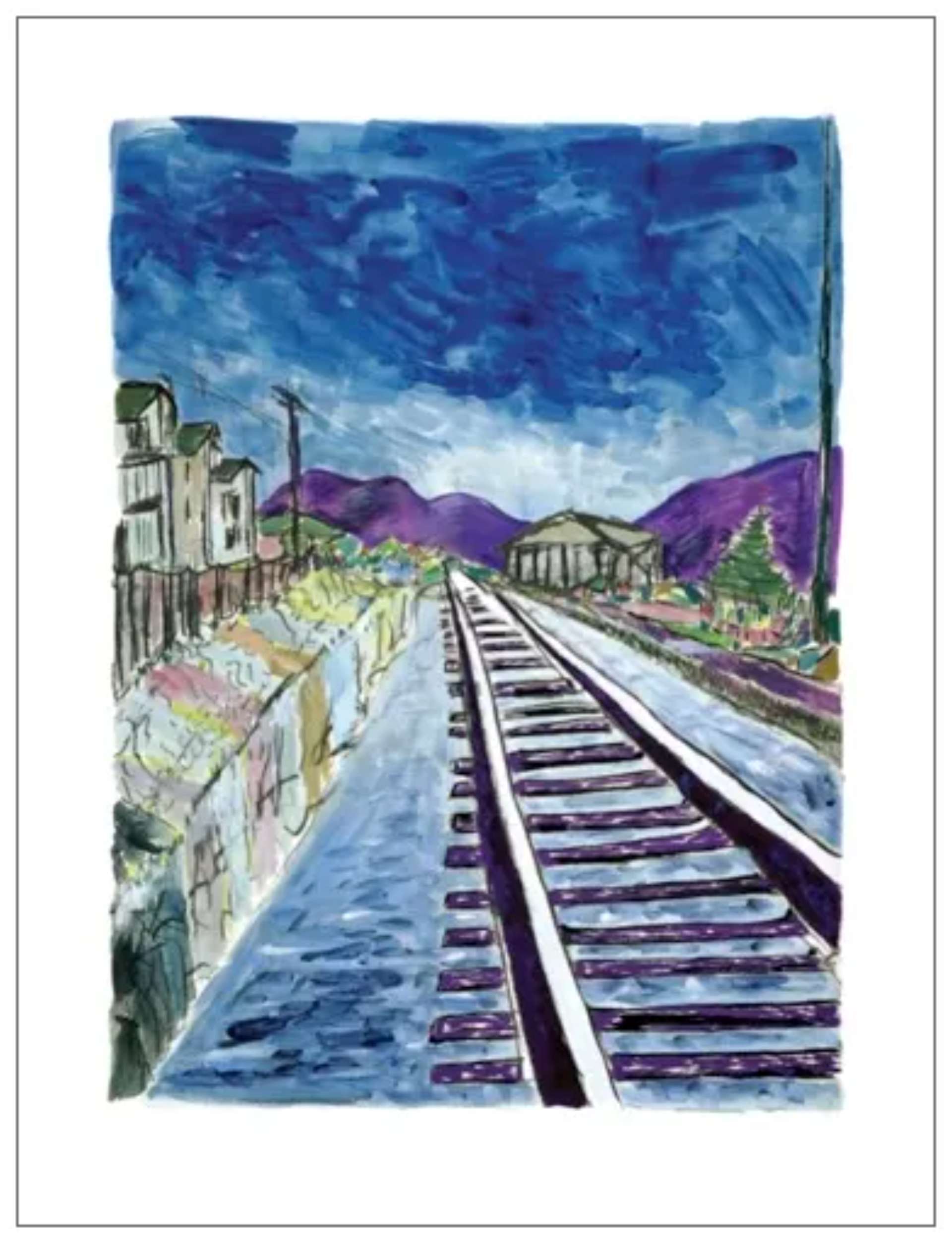 Rail Tracks by Bob Dylan