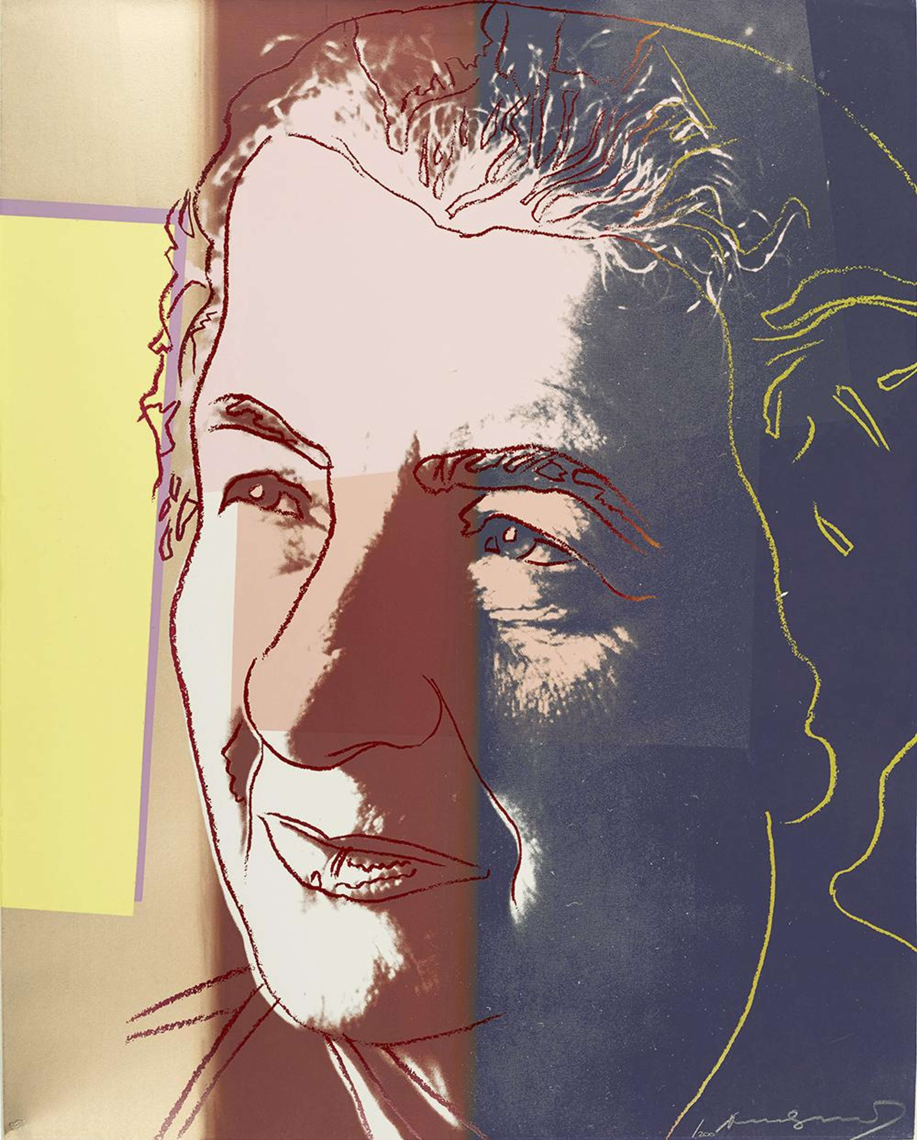 Golda Meir (F. & S. II.233) - Signed Print by Andy Warhol 1980 - MyArtBroker