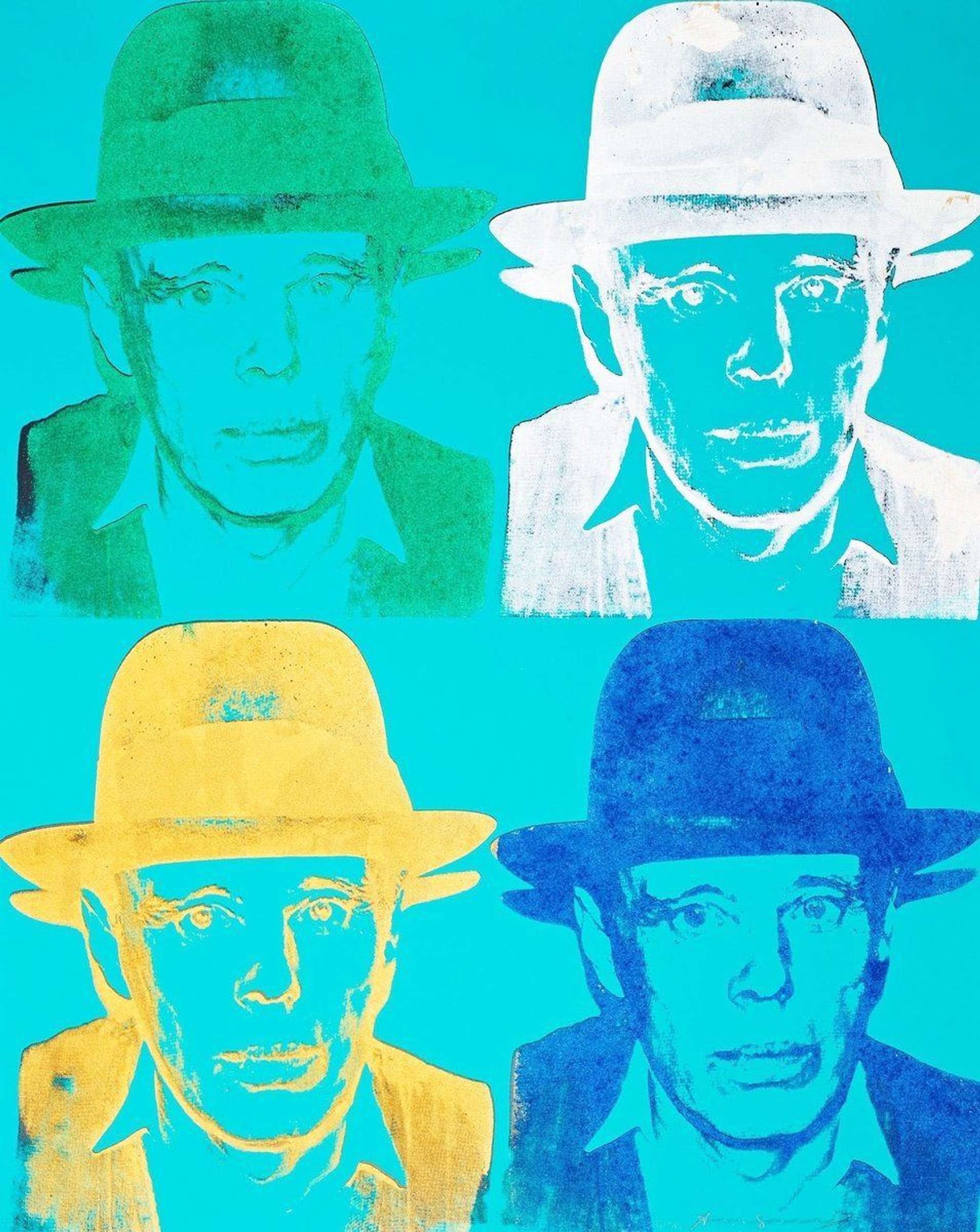 Joseph Beuys by Andy Warhol