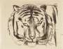 Edvard Munch: Tiger Head - Signed Print