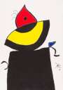 Joan Miró: Plate V (Quatre Colors Aparien El Mon) - Signed Print