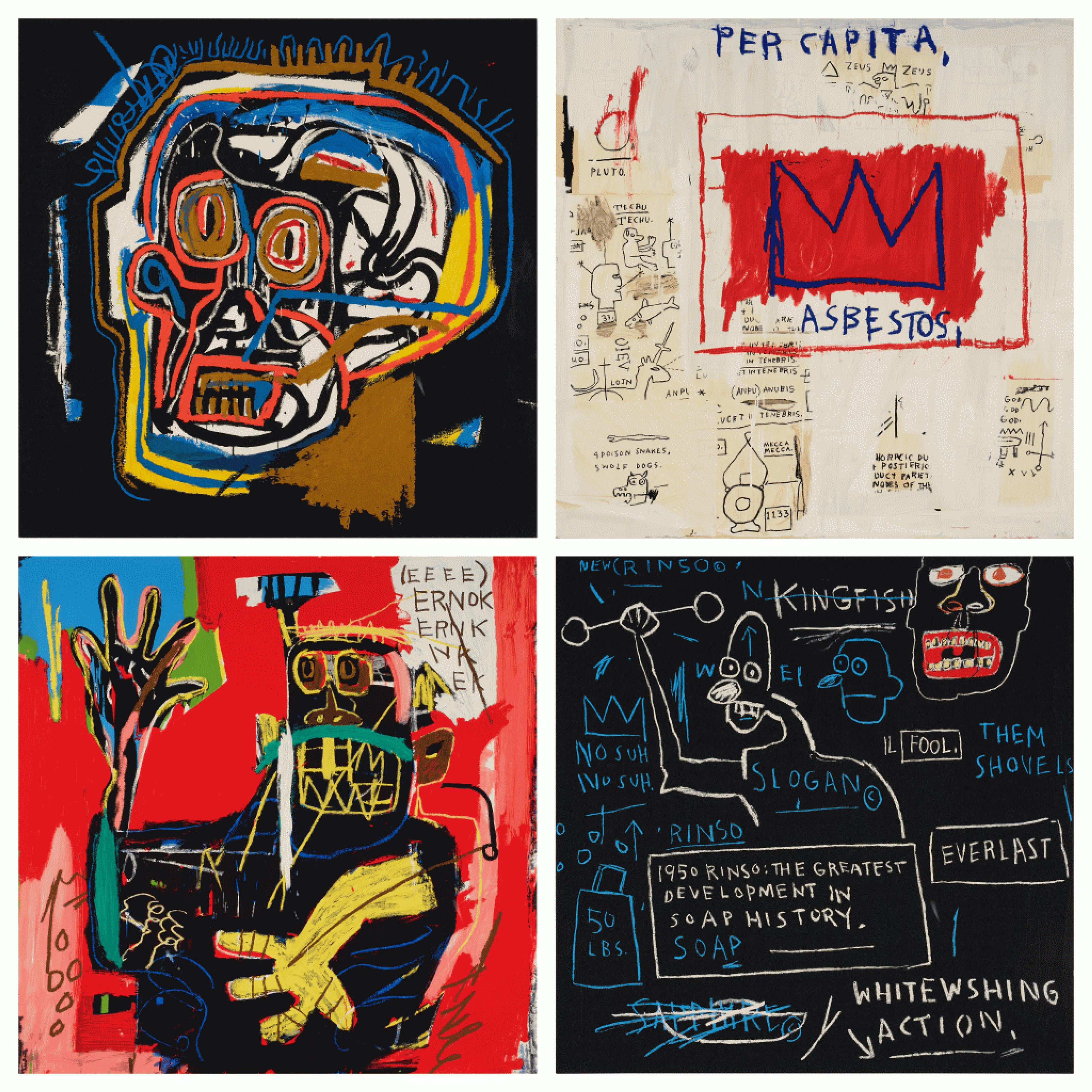 Portfolio I - Unsigned Print by Jean-Michel Basquiat 2001 - MyArtBroker