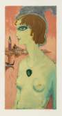 Kees Van Dongen: La Marquise De Casati - Signed Print