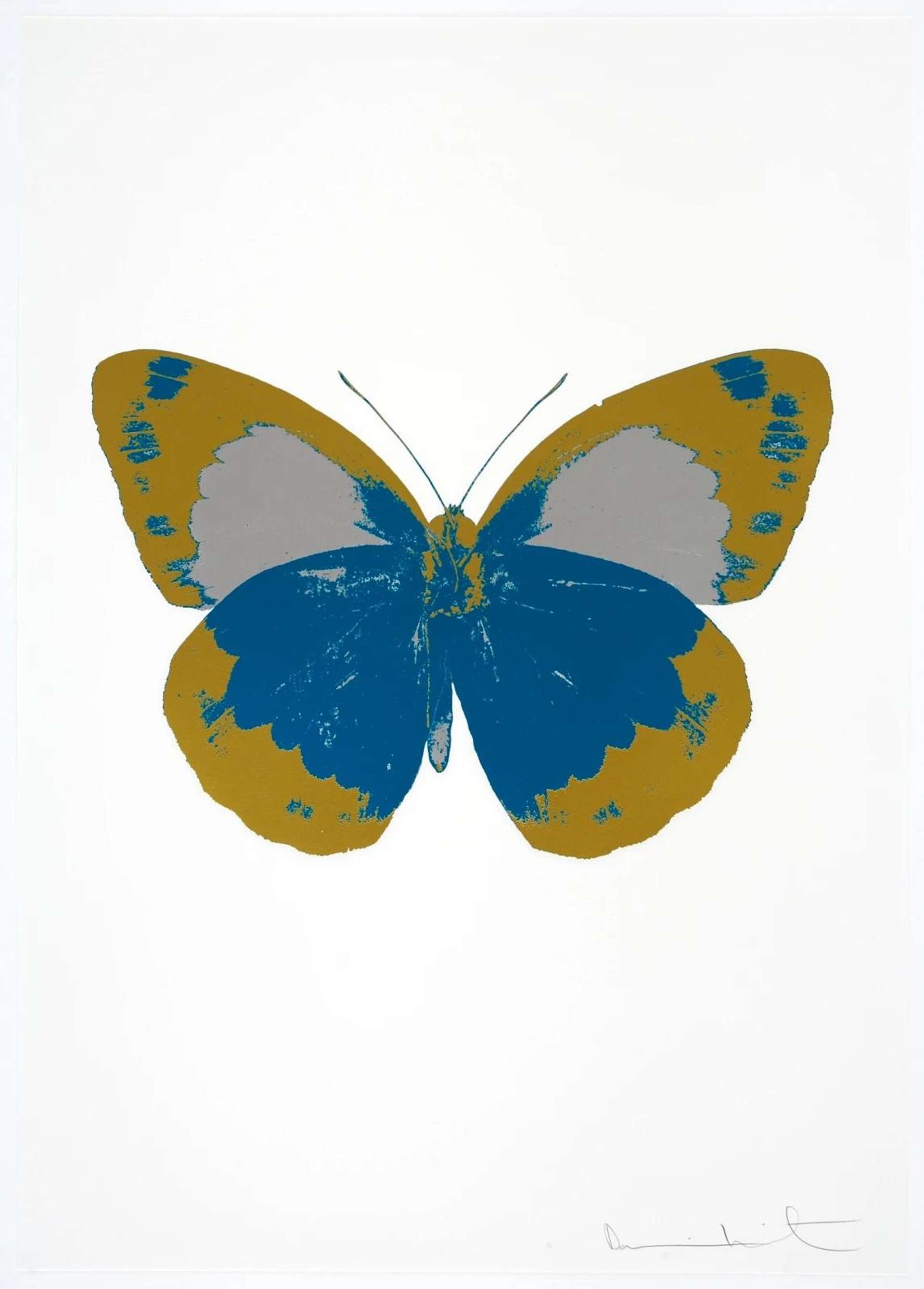 The Souls II (turquoise, oriental gold, silver gloss) - Signed Print by Damien Hirst 2010 - MyArtBroker