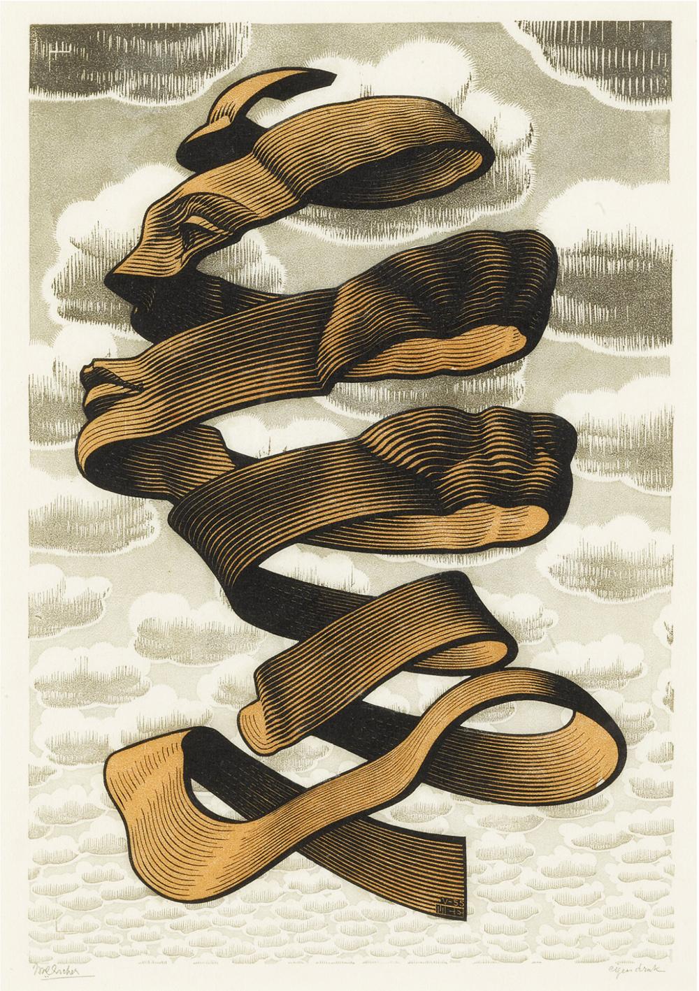 Maurits Cornelis Escher Stars (Signed Print) 1948 | For Sale