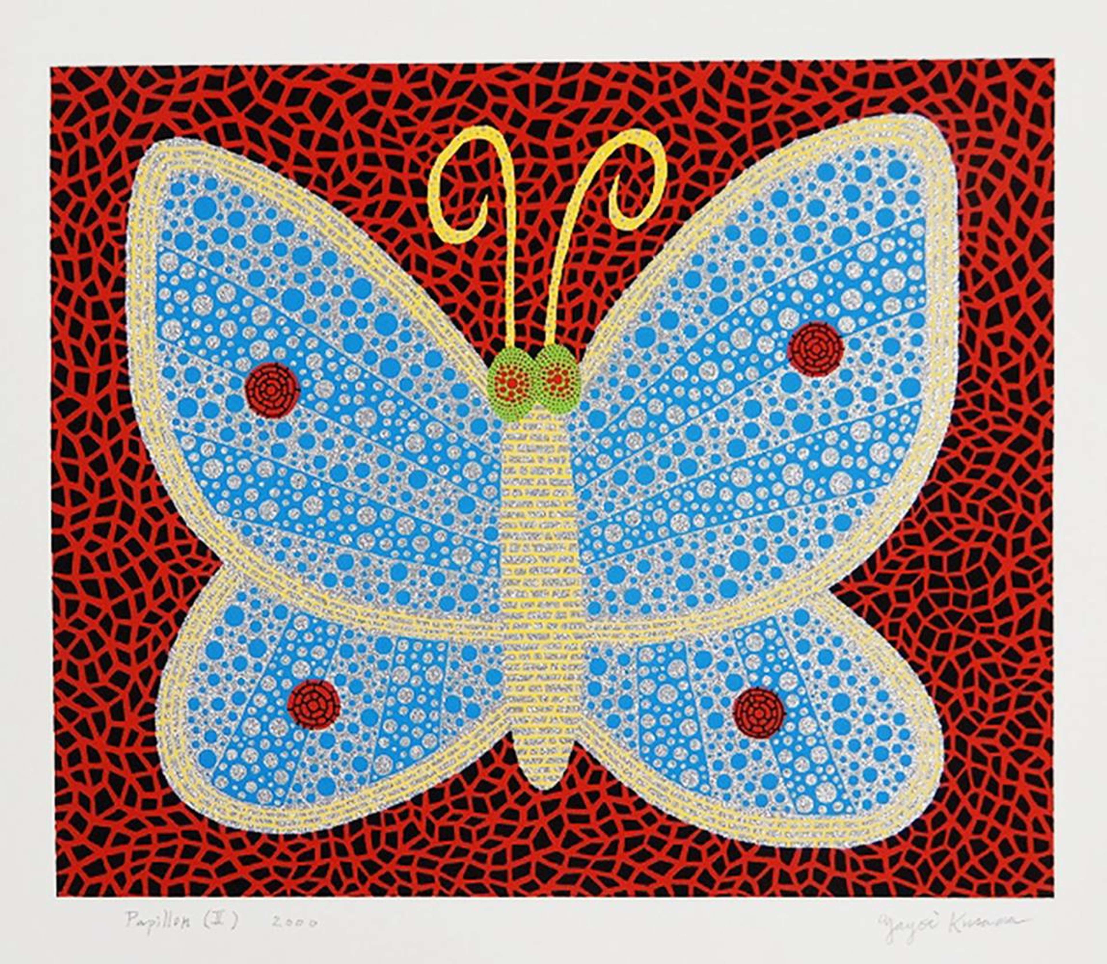 Papillon II, Amour Pour Toujours - Signed Print by Yayoi Kusama 2000 - MyArtBroker