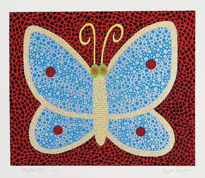 Papillon II, Amour Pour Toujours - Signed Print by Yayoi Kusama 2000 - MyArtBroker