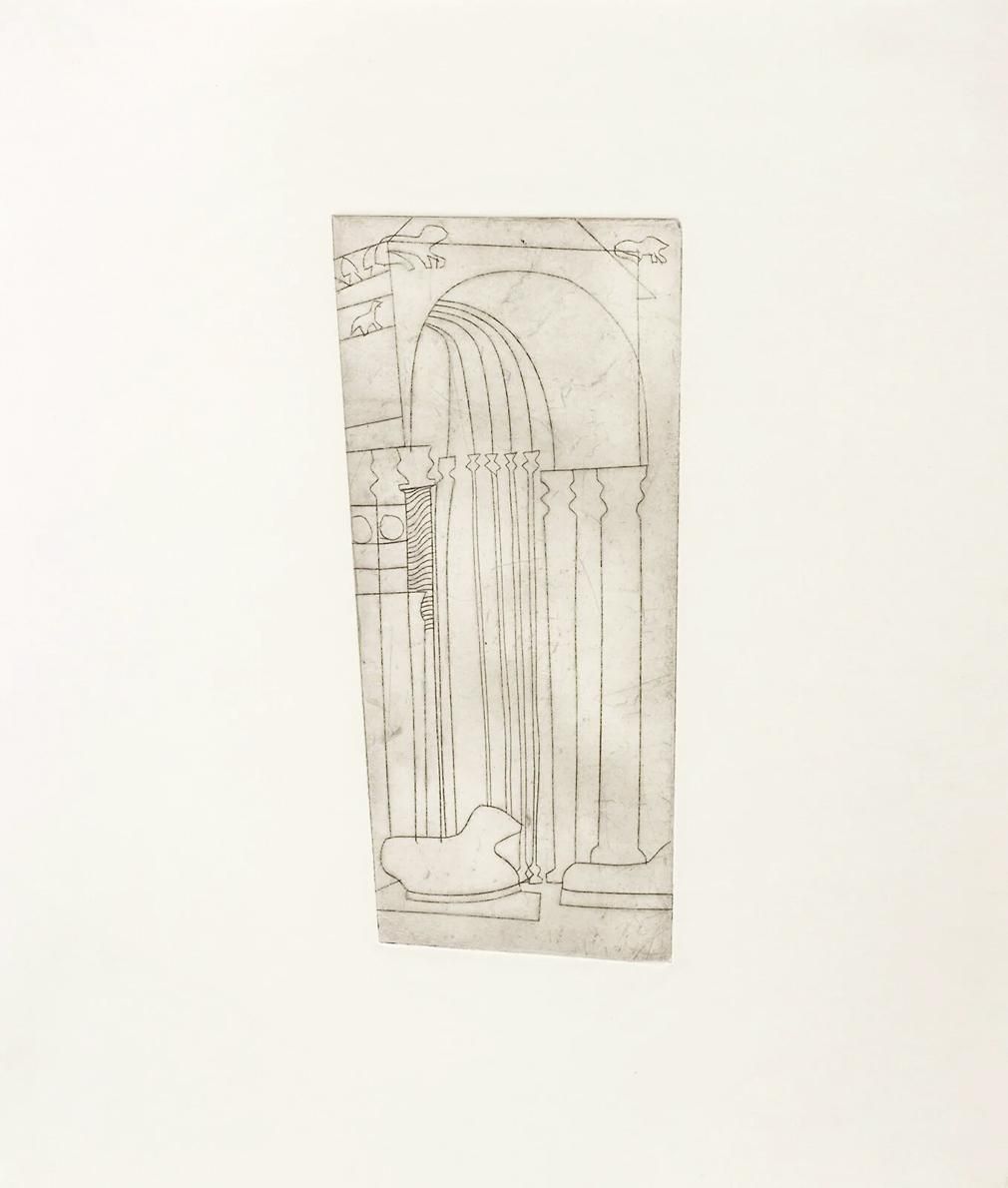 Ben Nicholson Still Life With Curves (Signed Print) 1965
