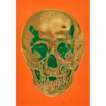 Till Death Do Us Part (bright orange african gold emerald) - Signed Print