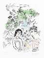 Marc Chagall: La Branche Verte - Signed Print
