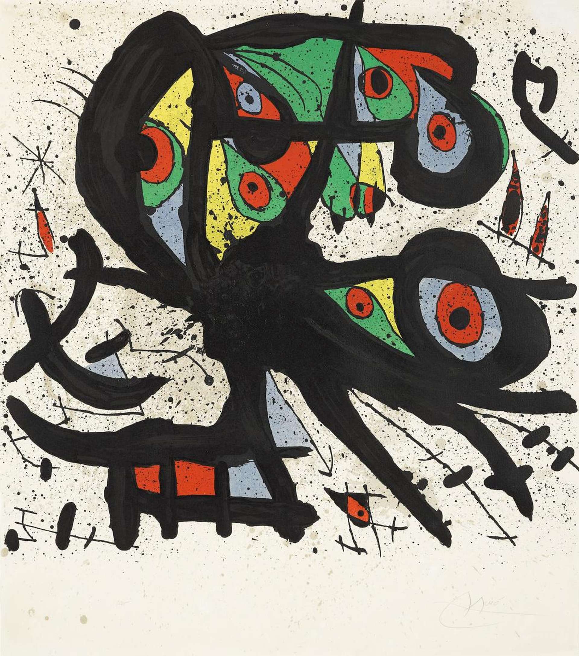 Agora I - Signed Print by Joan Miró 1971 - MyArtBroker