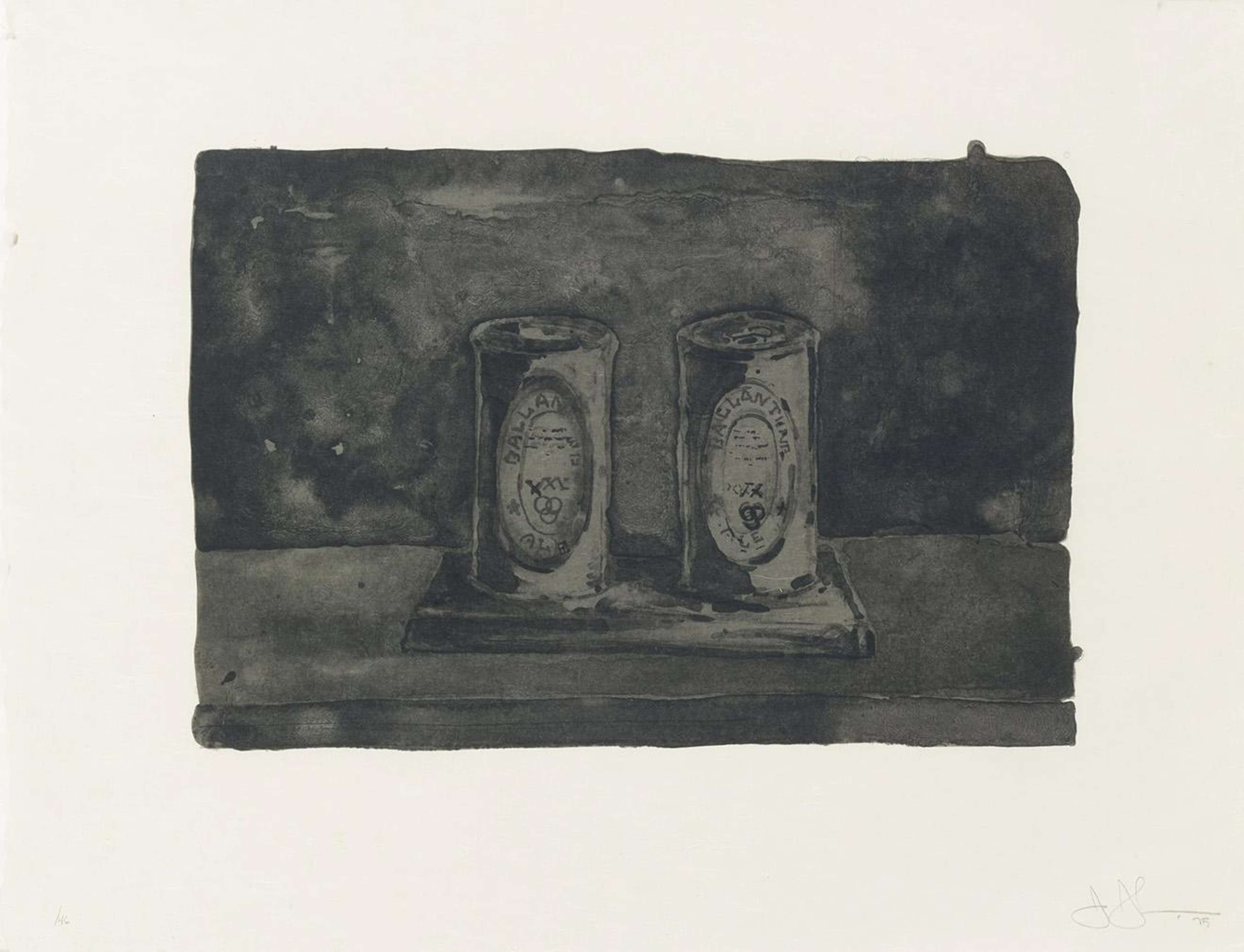 Ale Cans (ULAE 153) - Signed Print by Jasper Johns 1975 - MyArtBroker