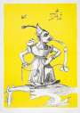 Salvador Dali: Plate 10 (Les Songes Drôlatiques De Pantagruel) - Signed Print