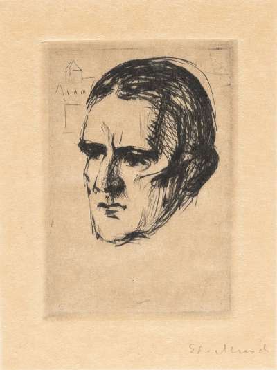 Untitled - Signed Print by Edvard Munch 1916 - MyArtBroker