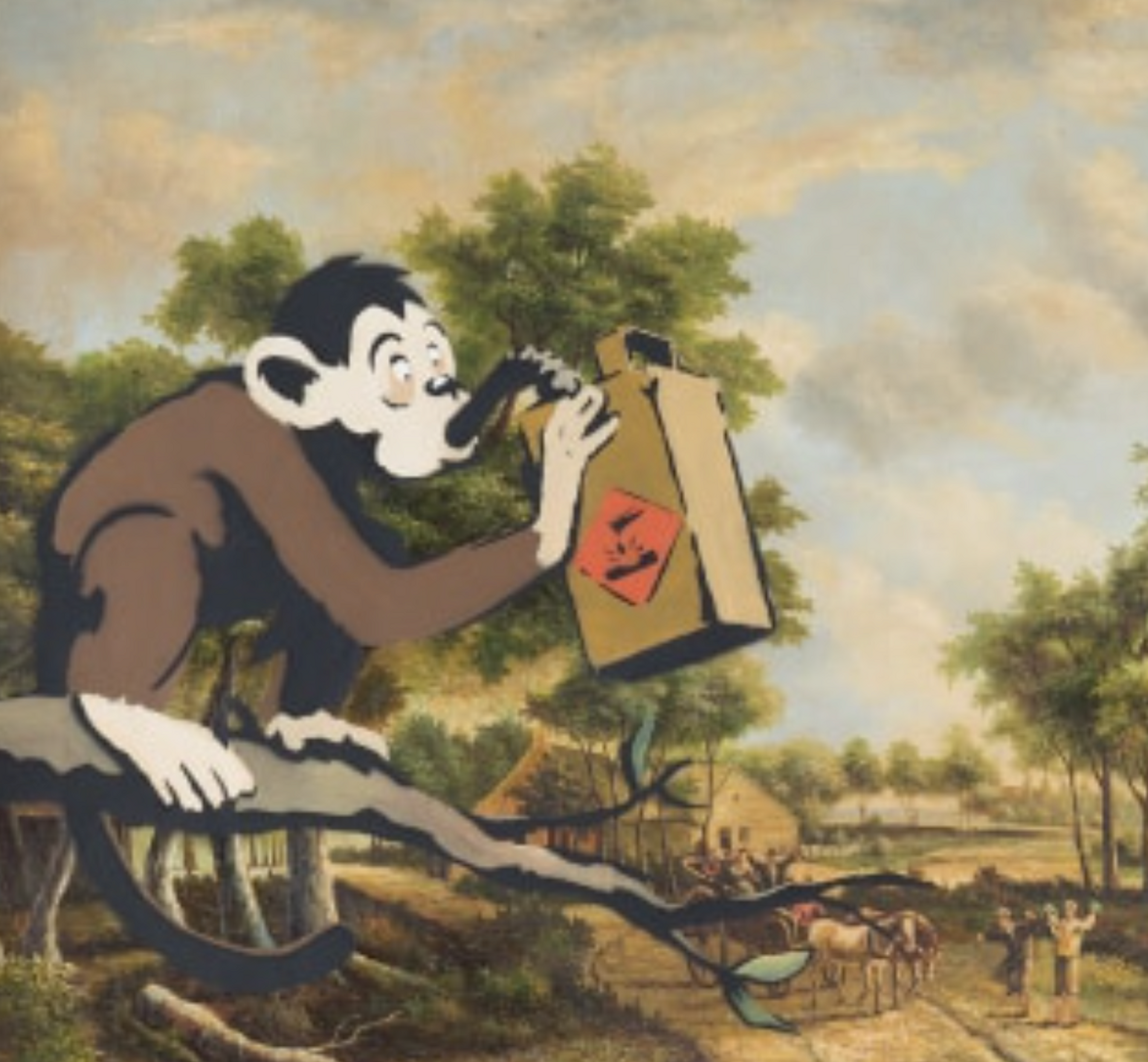 Laugh Now by Banksy Background & Meaning | MyArtBroker Laugh Now by Banksy Background & Meaning | MyArtBroker