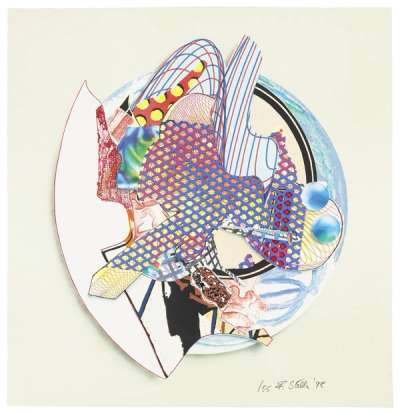 Iffish - Signed Print by Frank Stella 1998 - MyArtBroker