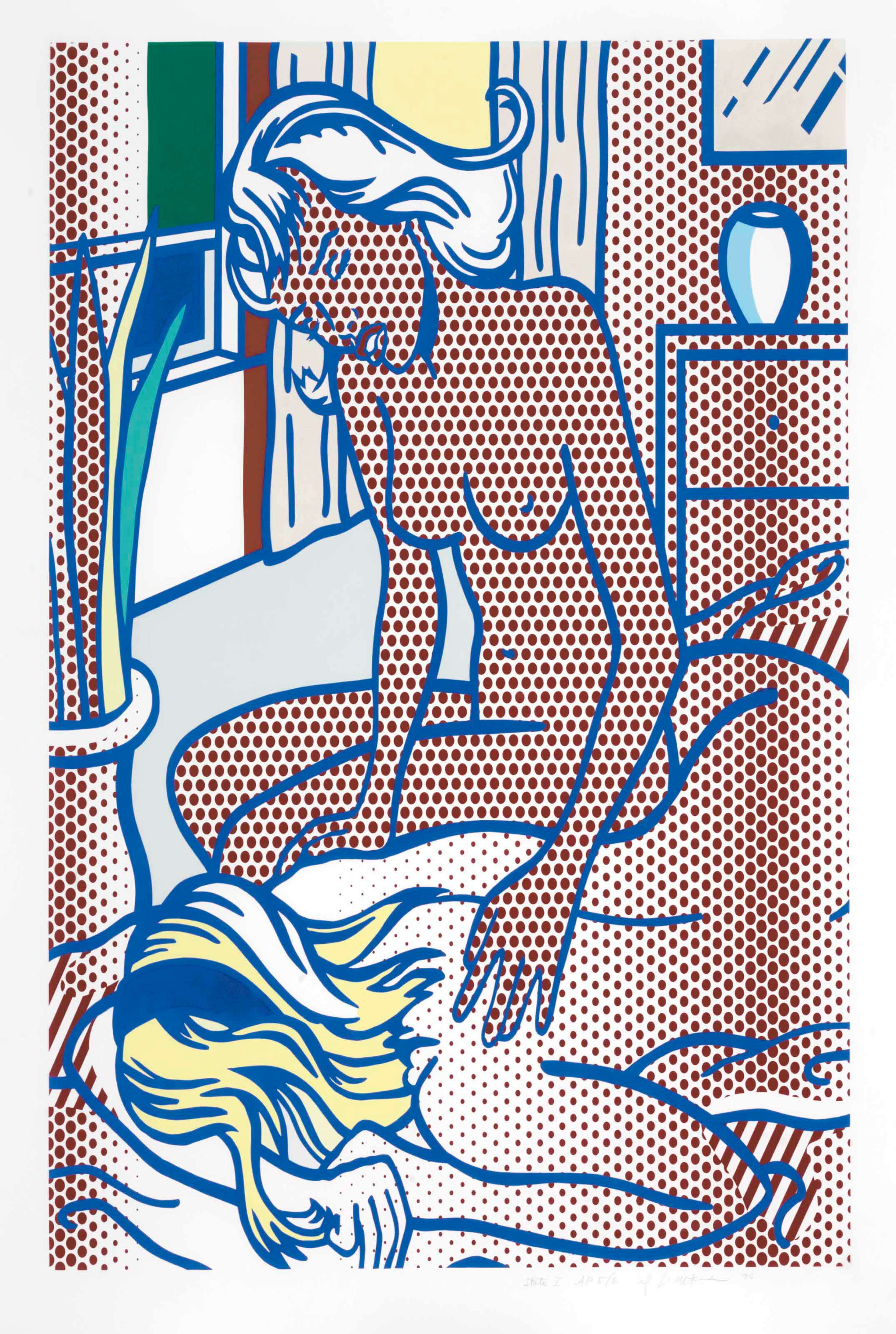 Two Nudes State I by Roy Lichtenstein - MyArtbroker