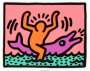 Keith Haring: Pop Shop V, Plate II - Unsigned Print