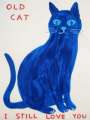 David Shrigley: Old Cat - Signed Print