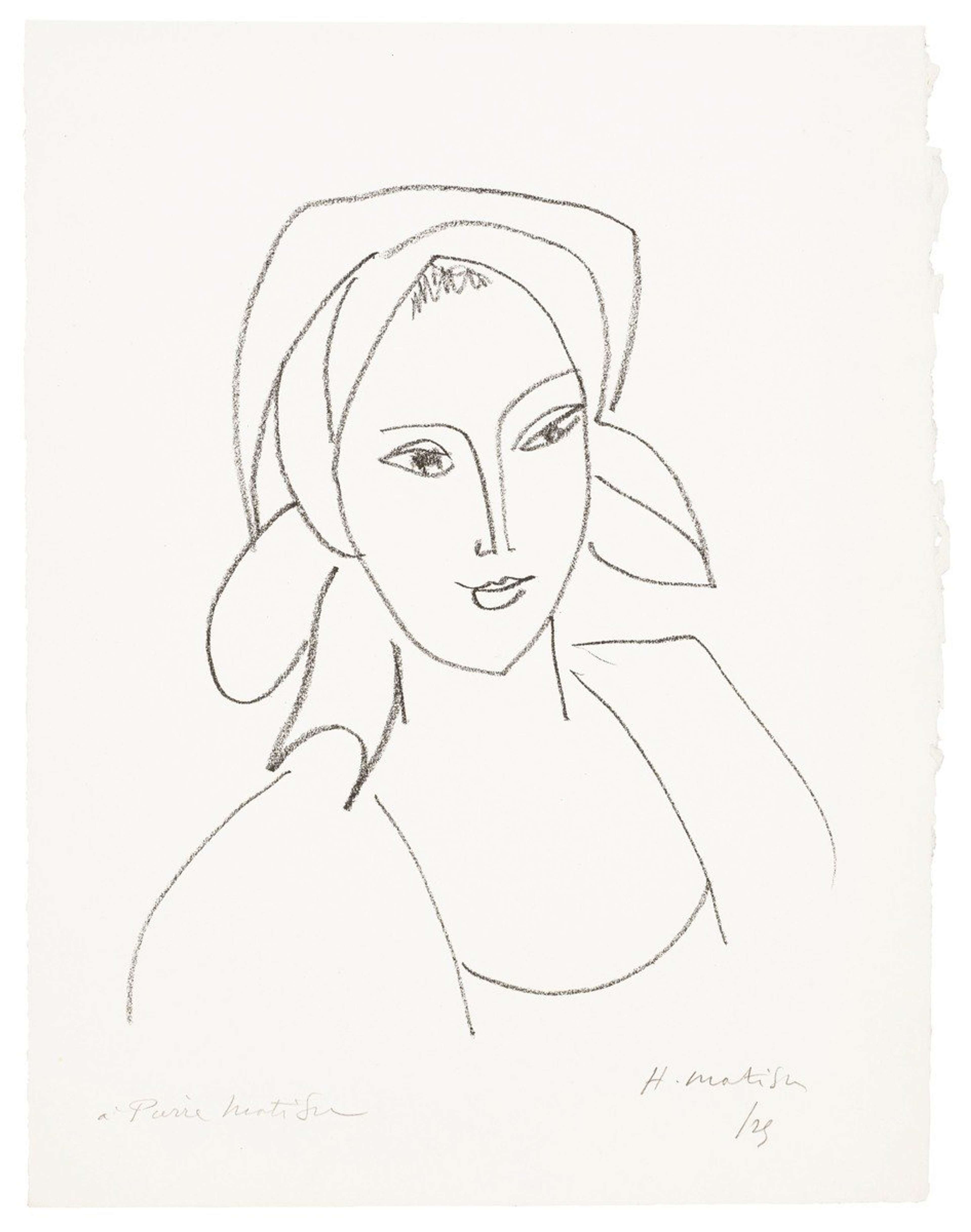 Catherinette - undefined by Henri Matisse 1946 - MyArtBroker