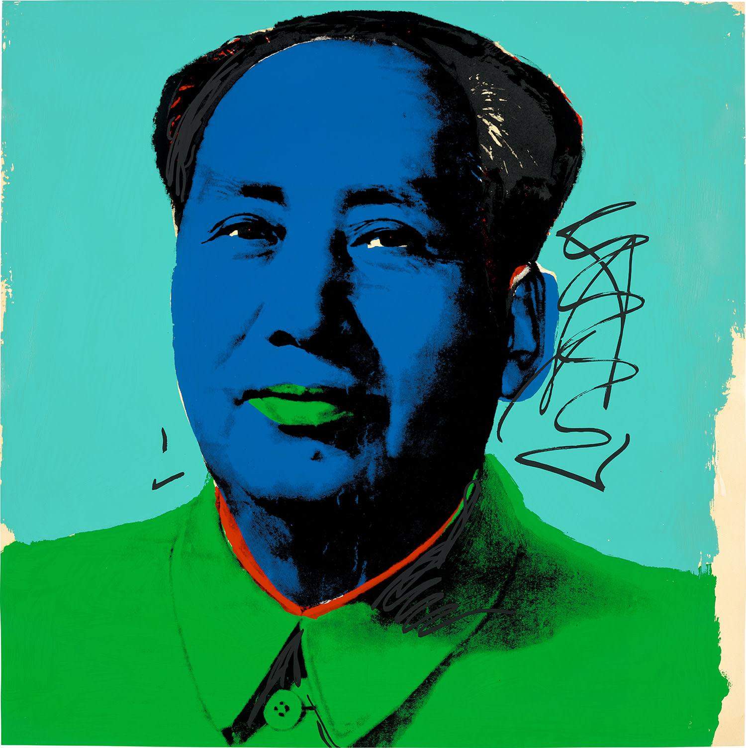 『ＭＡＯマオ』複製原画 Andy Warhol Mao (F. & S. II.99) (Signed Print) 1972 | MyArtBroker