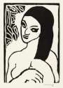 Maurice de Vlaminck: Jeune Fille Se Coiffant - Signed Print