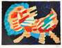 Karel Appel: Smiling Cat - Signed Print