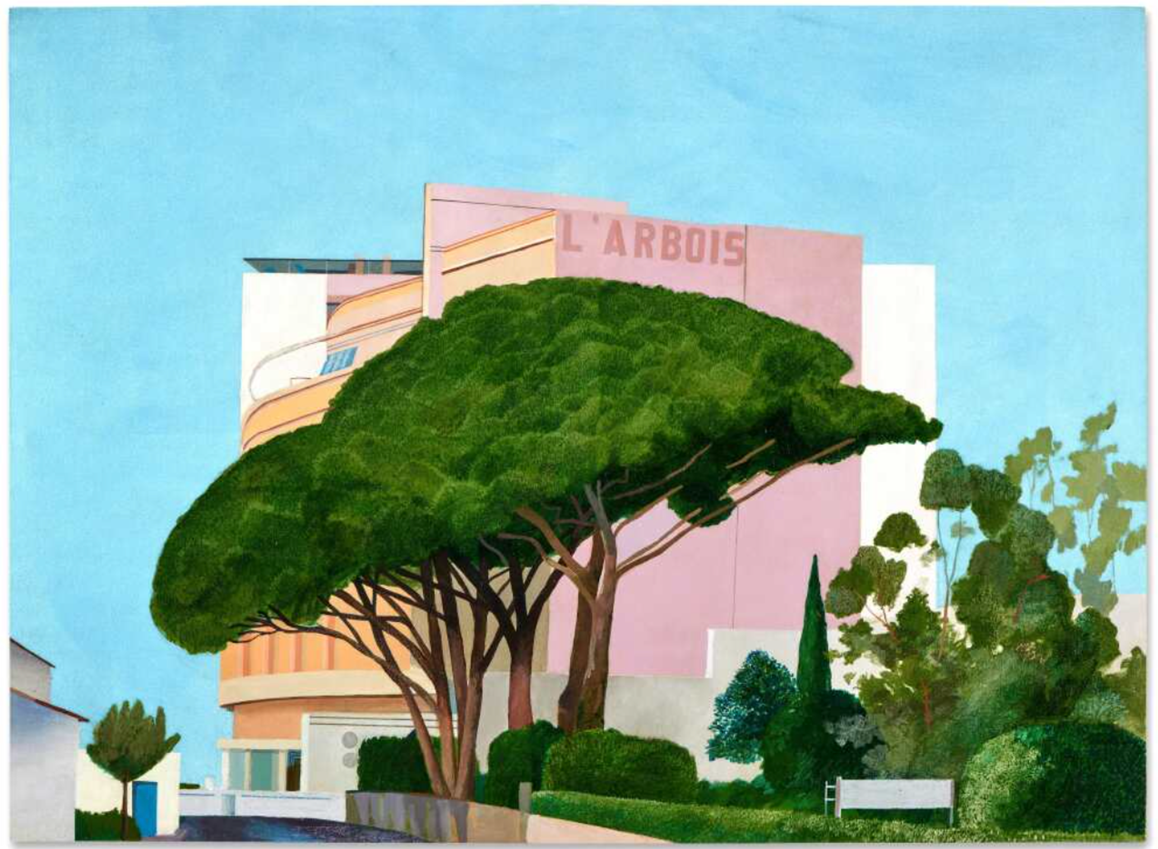 L'Arbois, Sainte-Maxime by David Hockney - Sotheby's 