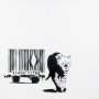 Banksy: Barcode Leopard - Signed Spray Paint
