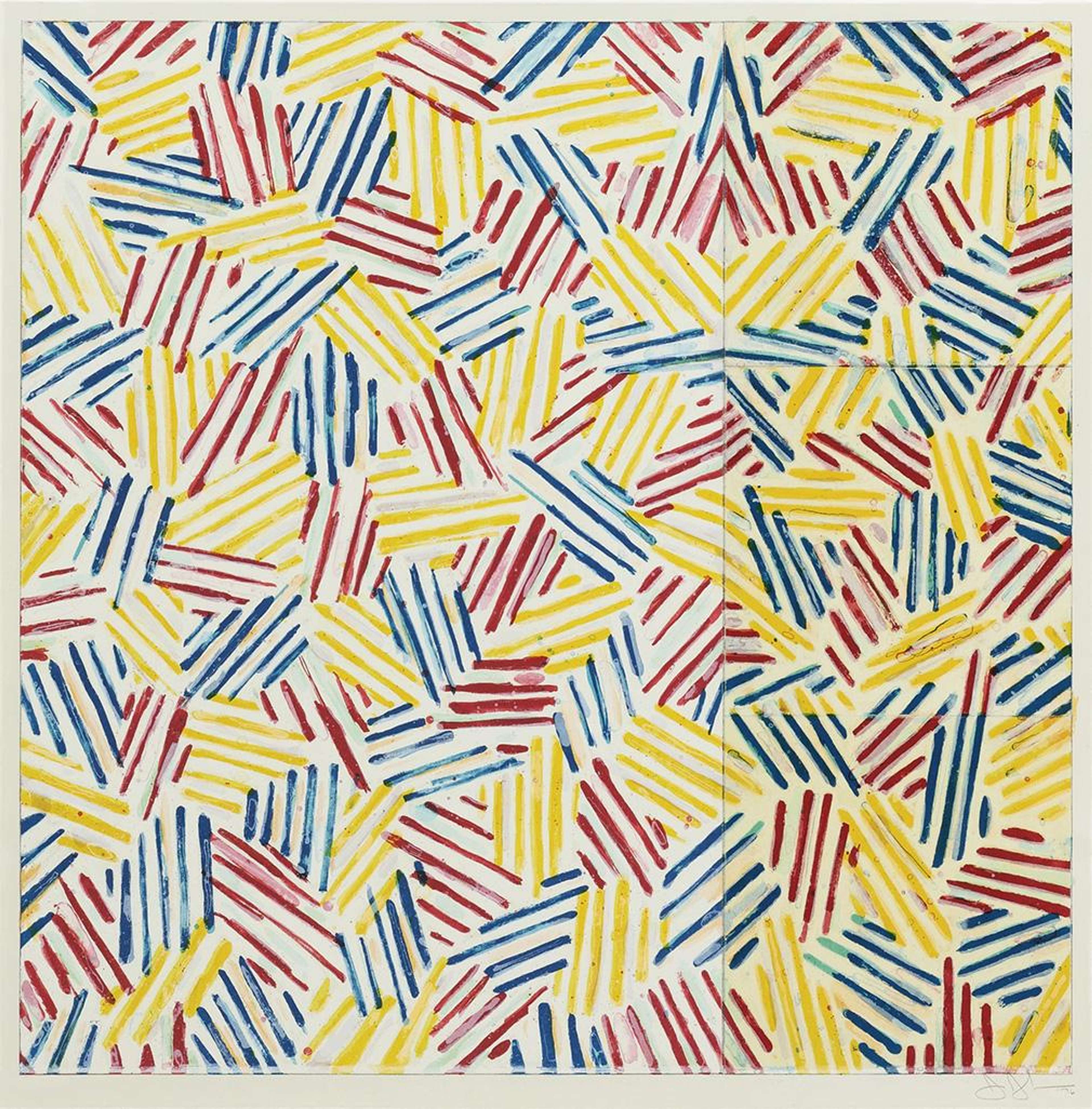 #6 - Signed Print by Jasper Johns 1976 - MyArtBroker