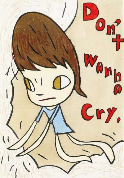 Don't Wanna Cry - Signed Print by Yoshitomo Nara 2010 - MyArtBroker