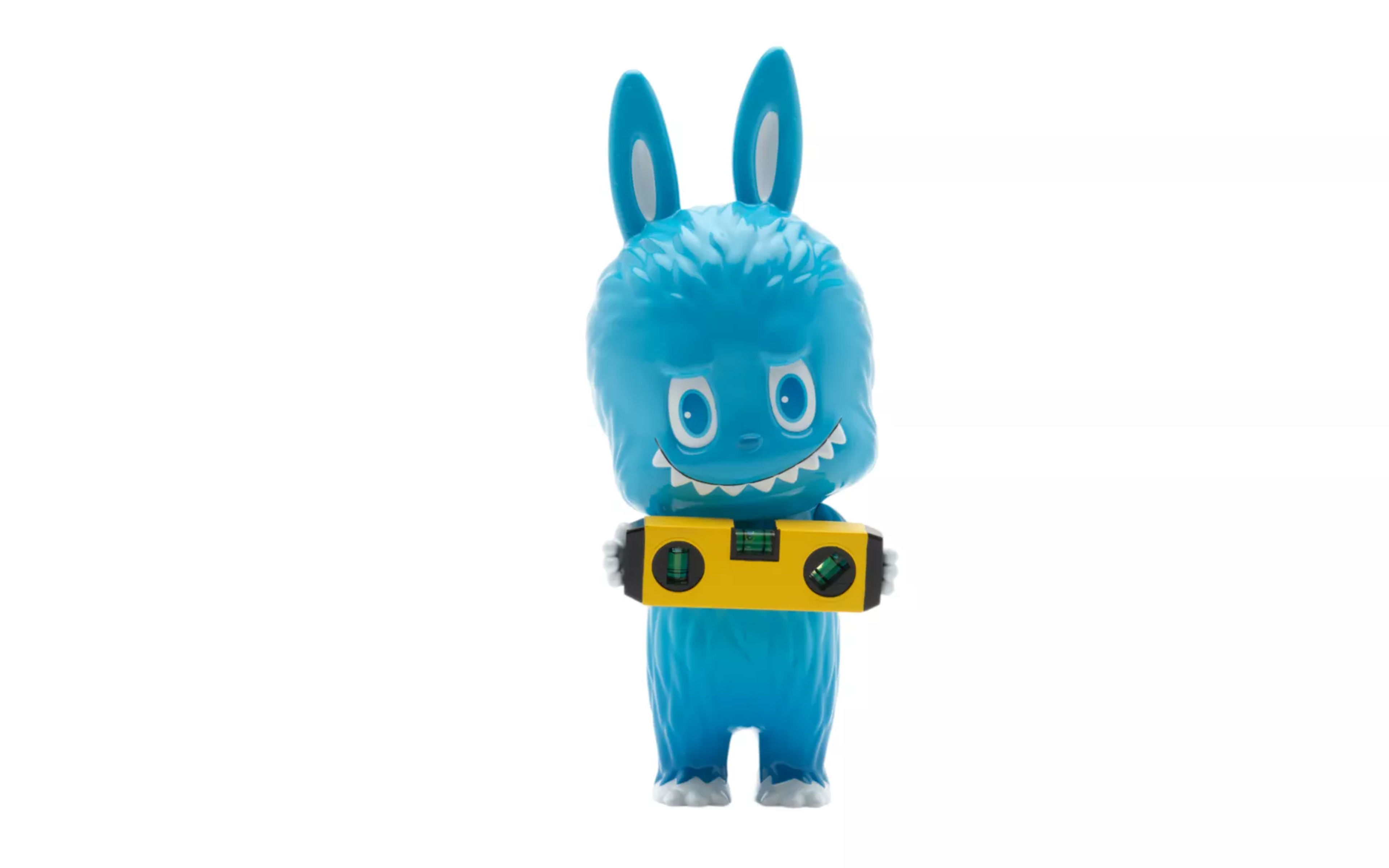 Special edition blue labubu doll for ARt Basel 2025. 