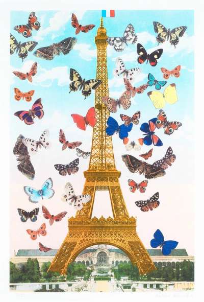 Eiffel Tower - Signed Print by Peter Blake 2010 - MyArtBroker