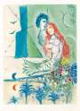 Marc Chagall: Sirène Au Poète - Signed Print