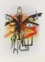 Wifredo Lam: Untitled II (Le Feu Vert) - Signed Print