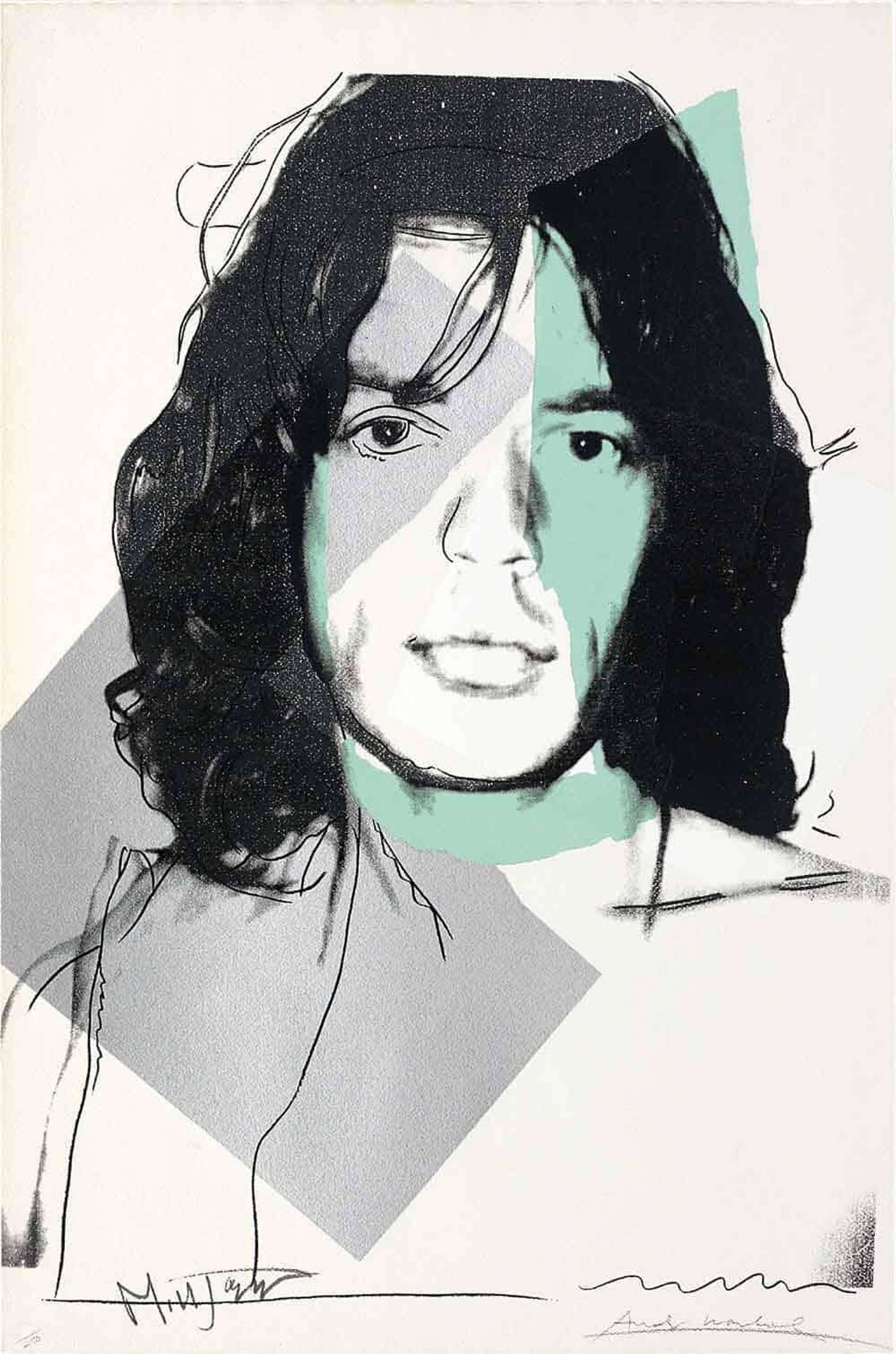 Mick Jagger (F. & S. II.138) © Andy Warhol 1975 - MyArtBroker