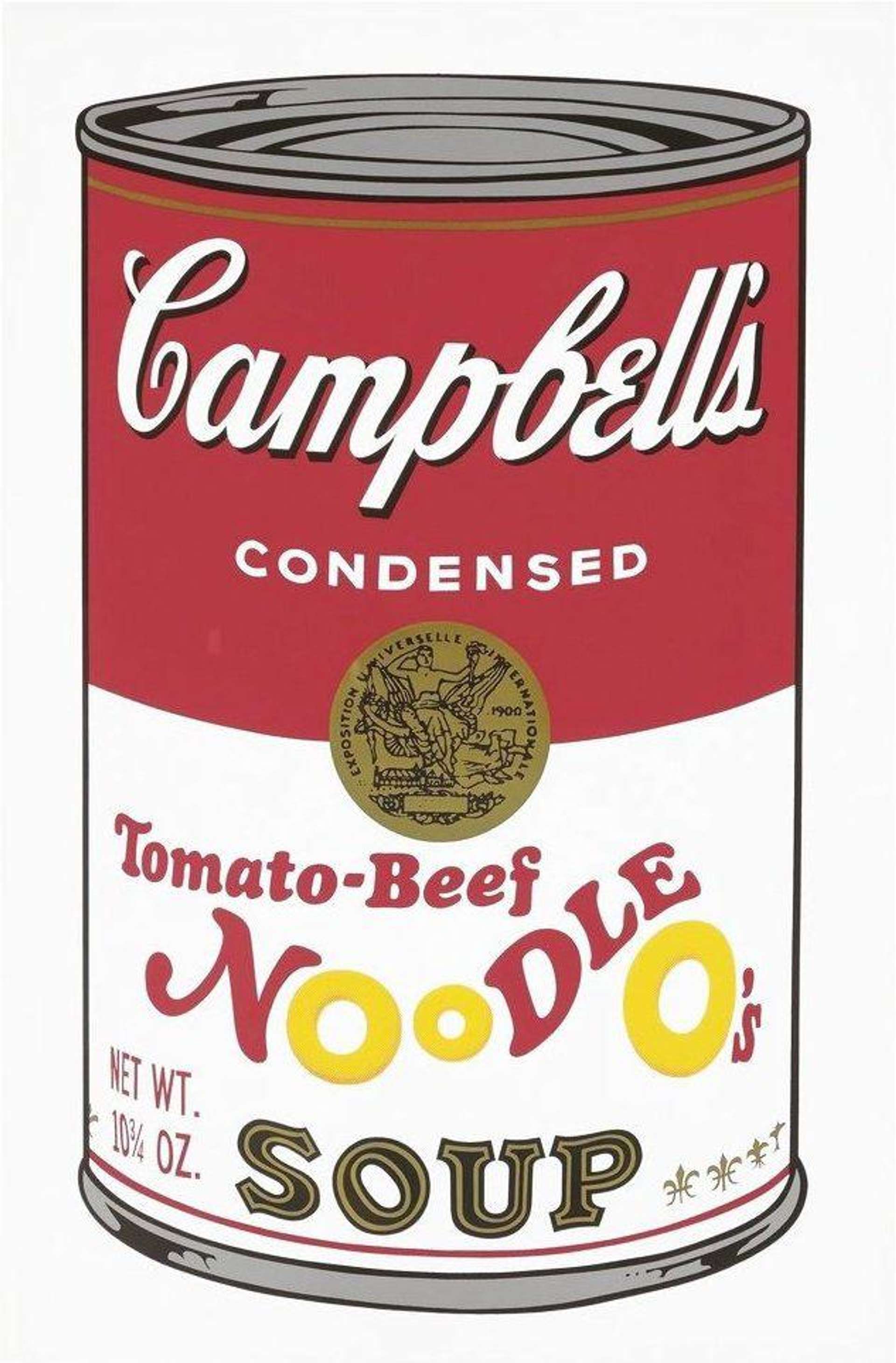 Campbell’s Soup II, Tomato Beef Noodle O’s, (F. & S. II.61) by Andy Warhol - MyArtBroker