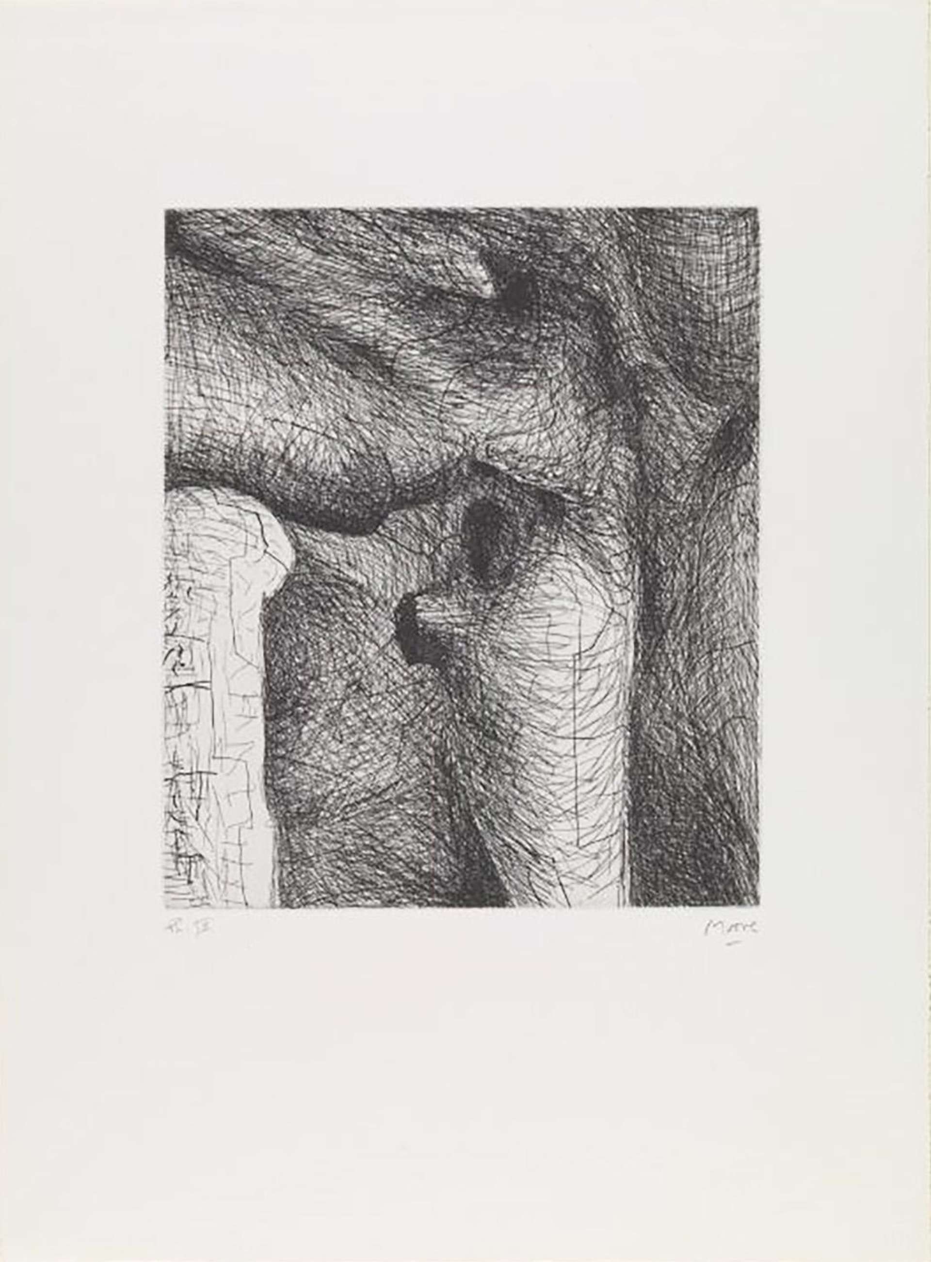 Elephant Skull IX - Signed Print by Henry Moore 1970 - MyArtBroker