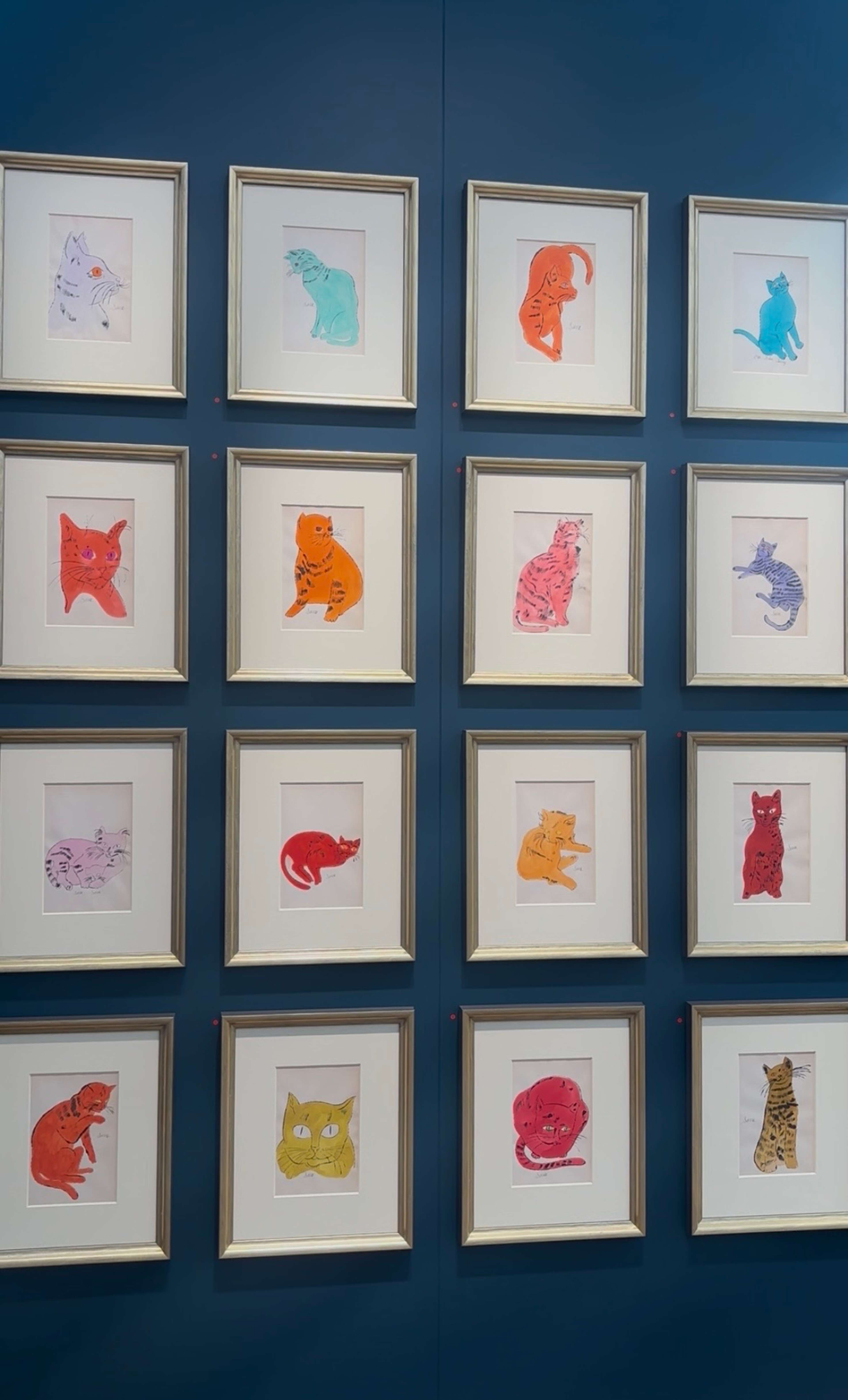 Andy Warhol’s cat prints on display at Shapero Modern