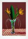 David Hockney: 26th March 2021, Exotic Flowers - Signed Print