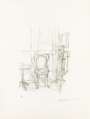 Alberto Giacometti: Chaise Et Guéridon - Signed Print